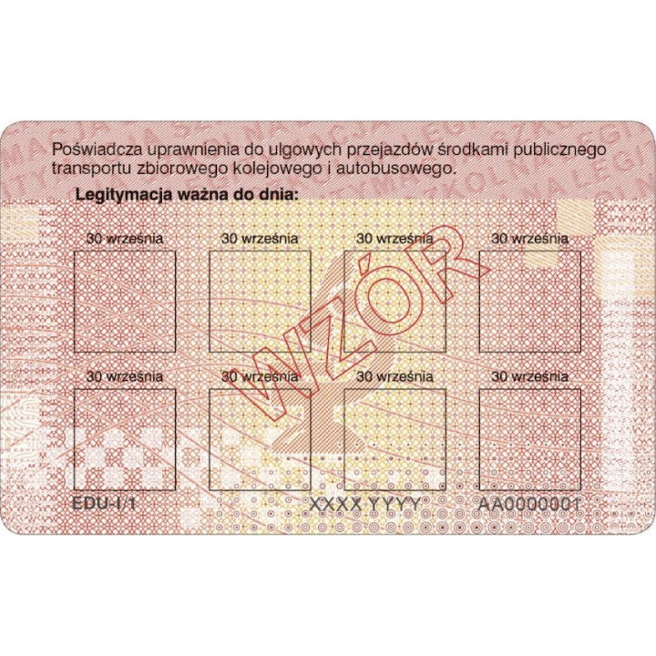 Legitymacja szkolna